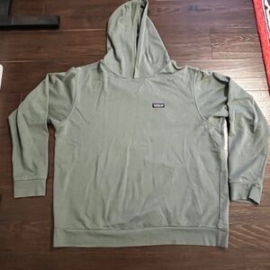 EUC Patagonia Daily Hoody - OD Green - XXL - 100% Organic Cotton